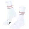 FALKE TK2 Explore Cool W So lyocell filo funzionale spessi antivesciche 1 paio, Calzini da escursionismo Donna, Bianco White Red 2088, 35-36