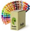 Frutilu Mix Box Bevanda Istantanea in Polvere Senza Zucchero, Tutti i Gusti, 36 Bustine x 10 g, 0,52 kg, con Vitamina C, Dolcificanti Naturali Stevia e Sucralosio