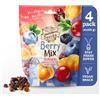 Dovido Berry Mix 100 g mirtilli rossi vegano senza glutine Set da 4