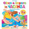 Edizioni del Borgo Gioco e imparo in vacanza (5-6 anni). Verso la scuola primaria. Ediz. illustrata. Con 6 pennarelli
