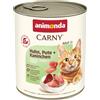 animonda Carny Adult, cibo umido per gatti, Pollo, Tacchino + Coniglio 6 x 800 g
