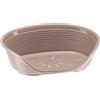 Ferplast Cuccia Cani e Gatti in plastica, Lettino per Cane con Gommini Antiscivolo, Cesta Cane e Gatto 61,5 x 45 x H 215 cm, Blu