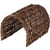 Kerbl Pet Tunnel in Salice, Tunnel per Roditori, 28 x 22 x 18 cm, 100% naturale, conigli, lepri, rifugio, parasole