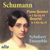 Robert Schumann Schumann: Piano Quintet in E-flat Major, Op. 44/... (CD) Album