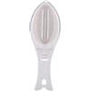 Fdit Veloce Rimuovi Fish Skin Raschietto Spazzola Scala pesca Spazzole Grattugie Peeler Raschietto plastica Pulizia pesci Coltello(Bianco)