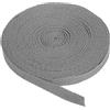 PATIKIL Nastri in Sbieco di Cotone 1cm 9m 100% Nastro Cotone Twill Nastro Rilegatura Fettuccia Spina Pesce per Cucito Regalo Avvolgimento Artigianato Fai Da Te Scuro Grigio