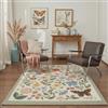 BEIMO Tappeto Cottage 120x170 cm Fiori Farfalle Fragole Soggiorno