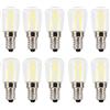 ZAWELIYO 10 Lampadine LED E14 a Filamento Lungo Ad Alta luminosità 1,5 W per Illuminazione Notturna Negli Hotel 1,5 W per Uso a Lungo Termine