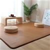 ZJGFCB Tappetino da pavimento di tatami giapponese, area traspirante non vasca naturale rattan, tappeto per pavimento per pentole pieghevole estivo per la camera da letto del soggiorno che strisciano.