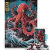 JIANGENNF Puzzle da 1000 pezzi per adulti Metropoli tentacolare Gioco pratico Difficile e stimolante Adatto per la decorazione della scrivania 38x26cm
