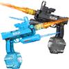 IEEILULU Pistola ad Acqua Elettrica, Electric Water Gun con Luce, Fucile ad Acqua Elettrico da 750 mL, Ideale per I Giochi di Tiro con Le Pistole ad Acqua (Blu-nero)