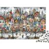 N5D9Z6E2 Strada Centro Storico Europeo Puzzle per Adulti Puzzle 1000 Pezzi Stile Artistico Carta Relax Decorazione Casa Regalo Festivo 38x26cm/1000pcs