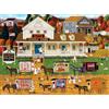 Buffalo Games Silver Select Charles Wysocki Storin' Up Puzzle da 1000 pezzi per adulti, puzzle impegnativo perfetto per serate di gioco, dimensioni finito 68 x 50 cm