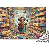 HMMIQAUCRXYN Dispensa caotica illustrazione cartoon Puzzle 1000 Pezzi per Adulti Gioco di Puzzle 1000 Pezzi Relax Casa Regalo Decorazione 38x26cm/1000pcs