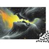 N5D9Z6E2 Amanti Cosmici Puzzle 1000 Pezzi Carta per Adulti Arte del Cielo Notturno Rilassante Concentrazione Decorazione Casa Regalo 38x26cm/1000pcs