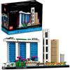 LEGO Architecture Skyline Collection: Singapore 21057 - Kit da costruzione da collezione per adulti (827 pezzi)