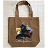 NESSUNA MARCA Attack on Titan Tote Bag Black Cat Design Eren Mikasa Armin Anime Tote Bag