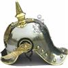 Elmetto Picalhub pompiere finitura ottone casco capo vigili del fuoco per cos...