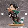 BUSHIROAD CREATIVE Bushiroad Attack on Titan Levi PalVerse Pale Figure vs Beast Titan nuovo