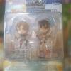 Ichiban Kuji Set 4 figure Ichiban Kuji Attack on Titan Chibikyun mai aperte nuove