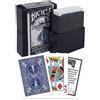 Bicycle Carte Da Gioco Bicycle Prestige 100% Plastica Mazzo Standard Blu Indici USpcc