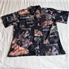 TV&MOVIE Attack on Titan Eren Aloha Shirt XL raro abbigliamento manga anime inutilizzato