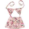 Generic Costume da bagno per cani, elegante costume da bagno per cuccioli, abbigliamento da spiaggia alla moda, con protezione, comodo costume da bagno per cani di piccola taglia, set impermeabile (S)