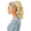 CAISHA 30cm Posticcio Per Capelli Helena Con Pinza Capelli Voluminoso Parrucche Donna Ondulato Biondo Chiaro H134
