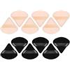 CATZUM Piumini Cipria Puff Makeup, 12 pezzi, Morbido, Spugnette Trucco e Spugnetta, Fondotinta in Polvere, Make Up Powder, Utilizzo doppio: bagnato e asciutto, Beauty Blender, Strumento per il trucco