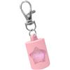TERNCOEW Portachiavi Lip Gloss Cap con design in silicone a tenuta stagna per il trucco portatile Storage a tenuta stagna tappo cosmetico in silicone