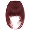 Wkclnfs Bangs Clip in 100% capelli umani Remy Fringe Bangs Extension Extension parrucca naturale per donne ragazze 12 pollici (99J118A)