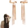 CATZUM Fermaglio Magnetico per Capelli con Nastro Rimovibile, Clip Piatta per Acconciature Semi-Raccolte e Code di Cavallo, Accessorio per Capelli per Donne e Ragazze (Oro Champagne)