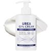 BUTBU Crema Urea 60%, Urea Crema Piedi, Delicato e Idratante, 300g | Per Piedi, Mani, Gomiti, Ginocchia E Unghie, Nutre e Attenua Pelle Secca, Screpolature e Duroni, Regalo Perfetta Per Natale