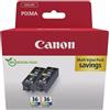 Canon Cartucce d'inchiostro multipack Canon CLI-36, multicolore, confezione doppia, 2 pezzi, 12 ml, per PIXMA iP100, iP110, TR150