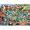 Master Pieces Puzzle Parchi nazionali degli Stati Uniti 3000 pezzi Divertimento con i puzzle