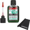 Generisch Caig DeoxIT F100L-L25C Faderlube Detergente per contatto in plastica + panno in microfibra Keepdrum