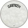 Gretsch Pelle per batteria - Pelle Risonanza Grancassa - per Broadkaster - Fiberskyn - 18 - GRDHFS18B