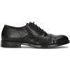 HUNDRED 100 Stringata uomo nera in pelle