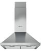 Bauknecht DBHPN 65 LM X/1 cappa aspirante/parete/60 cm, adatto per modalità di scarico e ricircolo/LED/1 potente motore della ventola, 3 livelli di potenza/classe di efficienza energetica D, argento