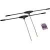 No 2X(ES900 DUAL RX ELRS Ricevitore Diversity 915 MHz TCXO Integrato per Aerei6538