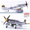 Panzerkampf Legion 1:72 North American P-51D Mustang USAAF 78th FS Bushmasters Iwo Jima 1945