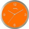 techno line WT 9000 Orange Orologio da Parete, Arancione, 30x3.3x30 cm