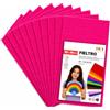 Sidi Global Market SIDI Feltro Fucsia 10 Fogli 40x30 Tessuto Hobbistica DIY