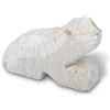 Honsell 79214 Rohling rana, statuetta prefabbricata in pietra ollare, circa 10 cm di altezza, per lavorare con raspa e lima, ideale anche per bambini, colorato.
