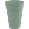 EDA - Vaso da fiori alto Toscana Ø 46 cm - Volume 67 L - Ø 46 x H.65 cm - Verde alloro
