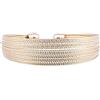 inSCINTILLE Bracciale con Fili semirigidi diamantati