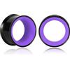 Vankula Dilatatori Lobo Double Flared tunnel dilatatore orecchie Bicolore di Base in Acciaio inossidabile lobi piercing espansori Gioielli Uomo Donna 6mm a 25mm