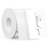 SUPVAN T50M Serie Nastro Etichettatrice, 45mm × 60mm, Nero su Bianco