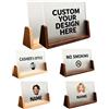 RoPox Personalizzata Cartello da Tavolo in Acrilico, Foto e Testo Personalizzabili, Segnaposto Matrimonio per Feste, per Ufficio, Bancone Matrimoni,cene,Banchetti,Decorazioni