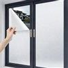 Pahylik Pellicola oscurante per finestre, opaca, pellicola in vetro opaca, adesiva, senza colla, protezione UV, per famiglia, ufficio, bagno, ecc. 44,5 x 200 cm